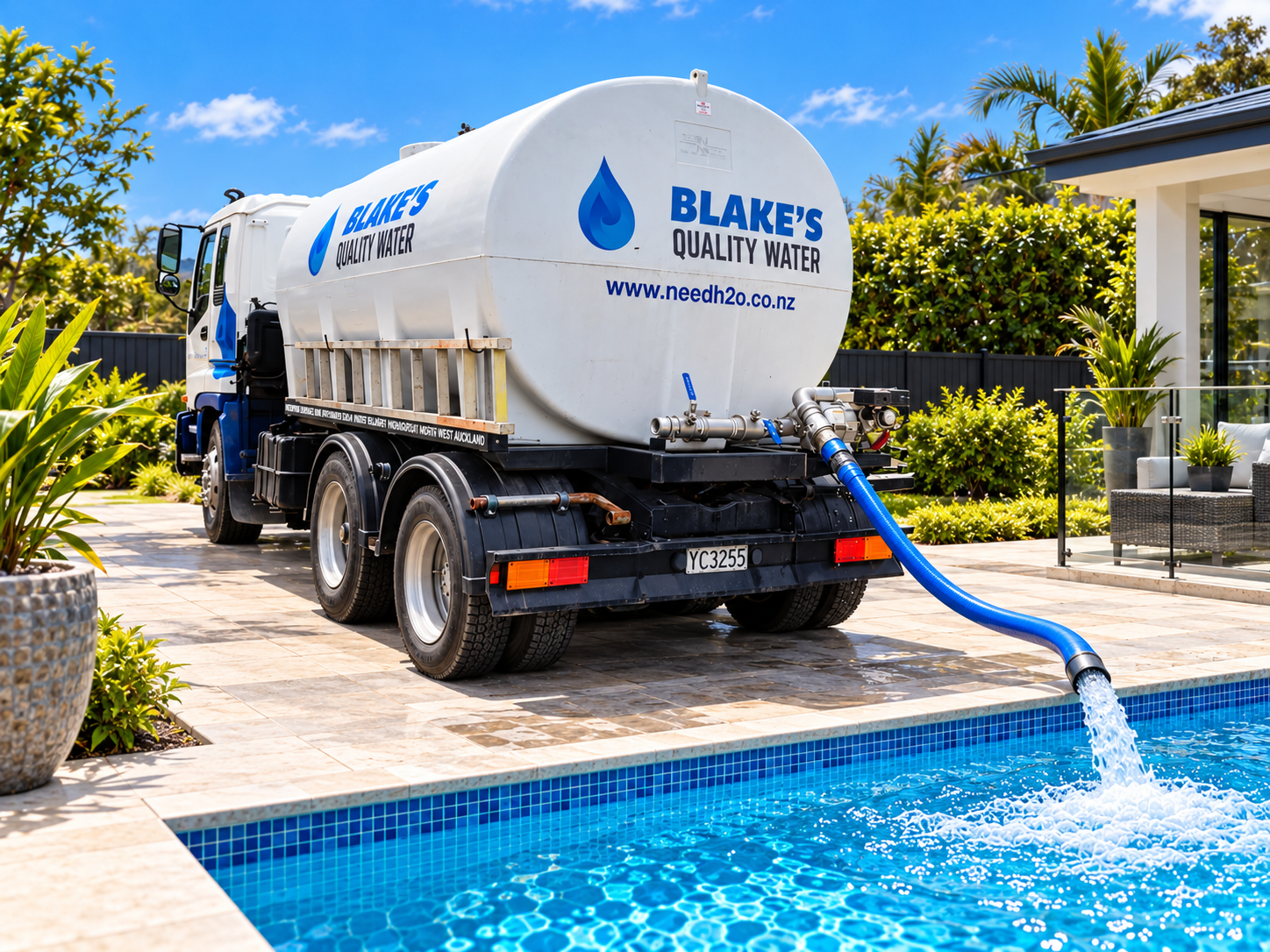 Blake's water truck